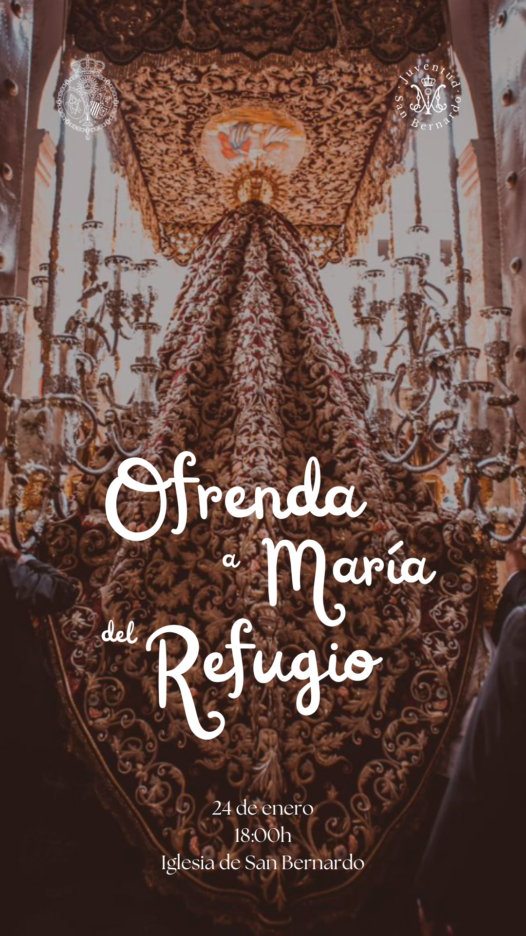 Ofrenda a María del Refugio