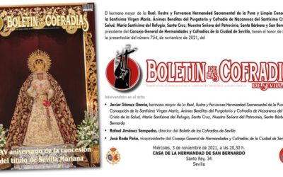 Presentación Boletín de las Cofradías de Sevilla