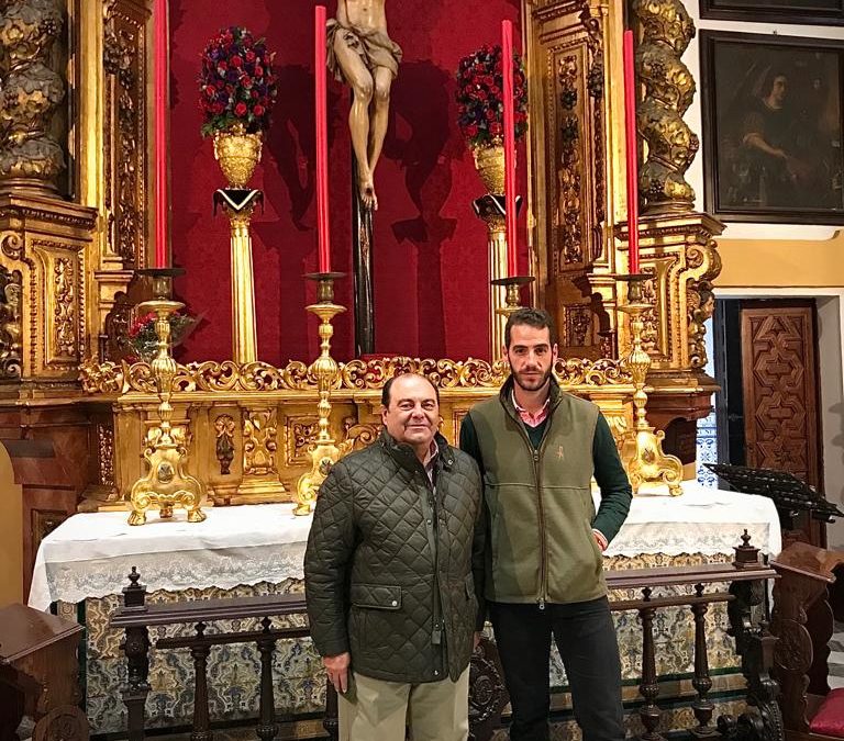 El torero Pepe Moral visita San Bernardo