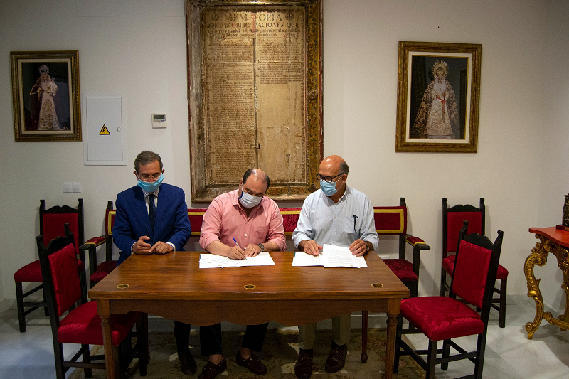 RENOVADA LA COLABORACIÓN DE NUESTRA HERMANDAD CON “PROYECTO HOMBRE SEVILLA”
