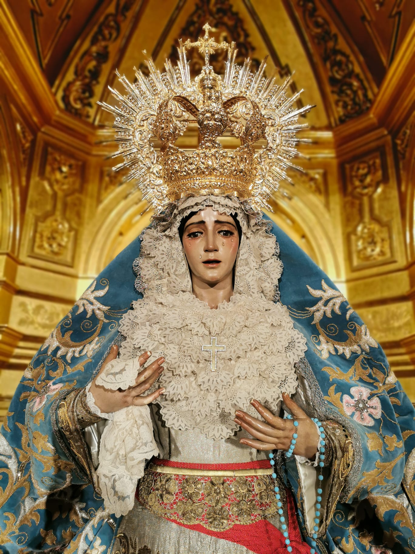 María Santísima del Refugio ya luce para el tiempo de Adviento