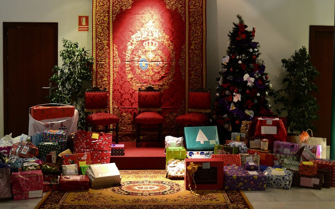 El CARTERO REAL DE SSMM LOS REYES MAGOS DE ORIENTE VISITA SAN BERNARDO